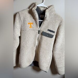 Columbia Cream Tennessee Football Sherpa Jacket
